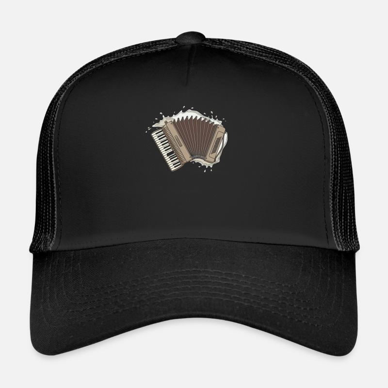 Akkordeon Wasserspritzer Trucker Cap