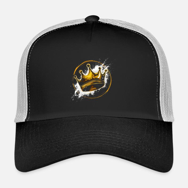 Golden Crown King Trucker Cap