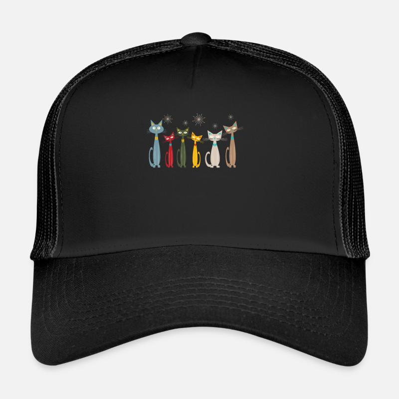 Life is better with cats Trucker Cap