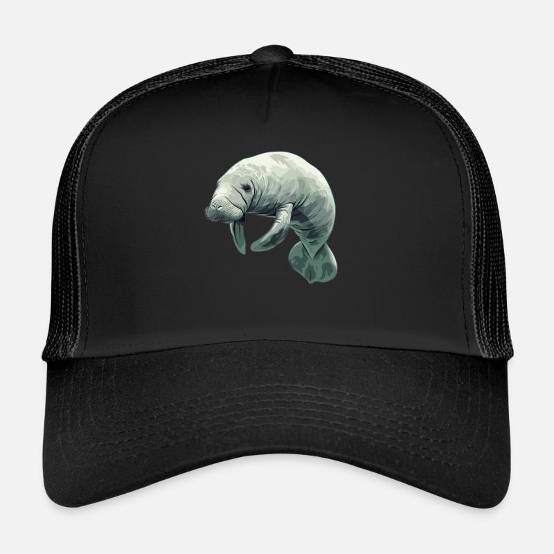 Seekuh Manatees Manatee Trucker Cap