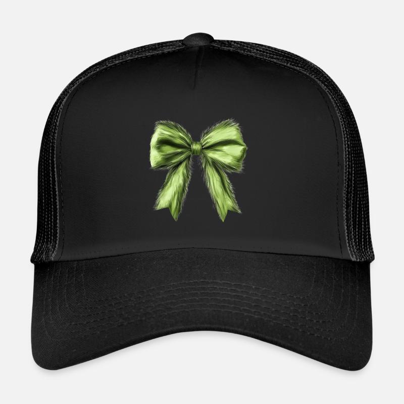 Arc vert élégant pour Noël Casquette trucker 