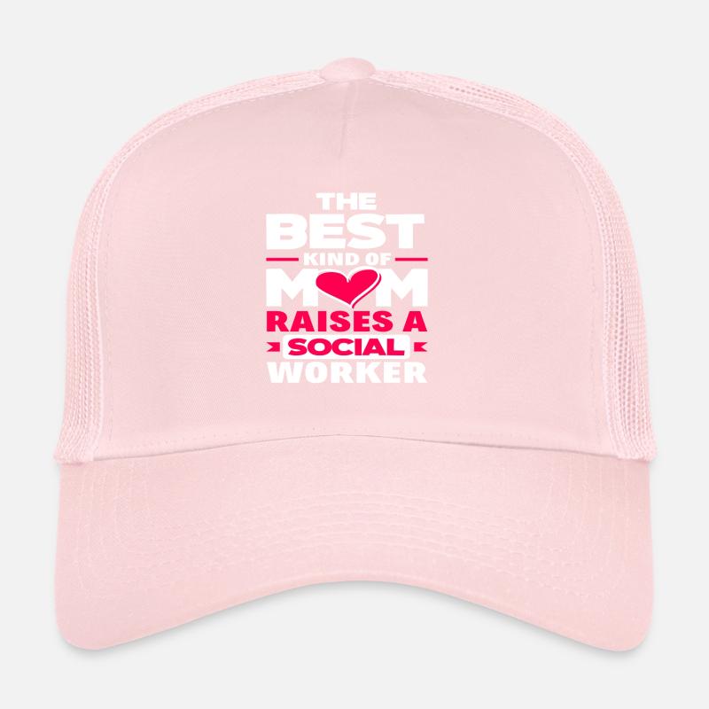 Le meilleur type de maman élève un Casquette trucker 