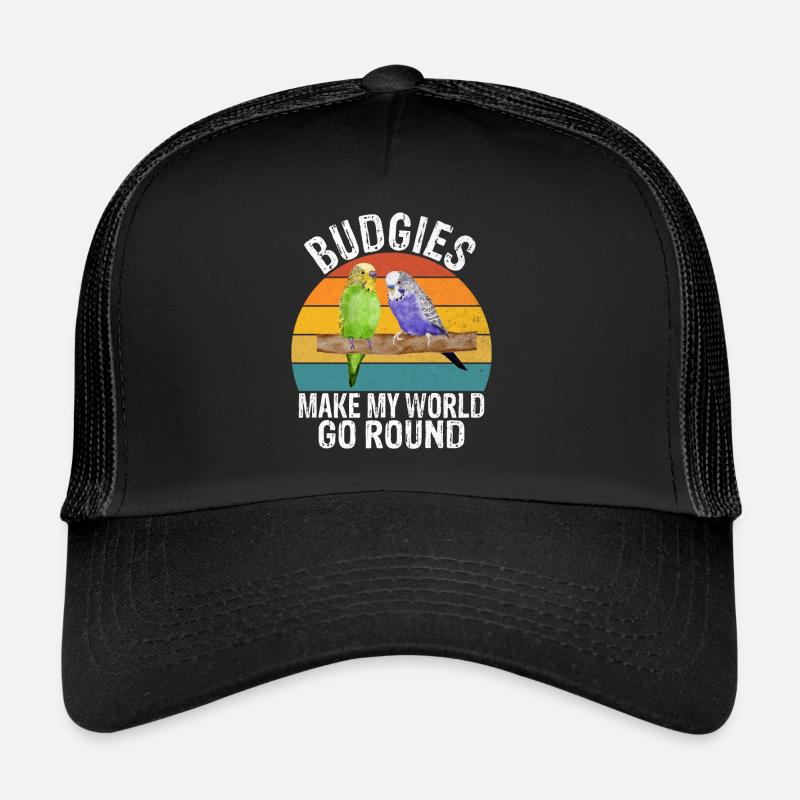 Cadeau de perruche Casquette trucker 