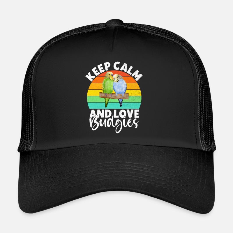 Cadeau de perruche Casquette trucker 
