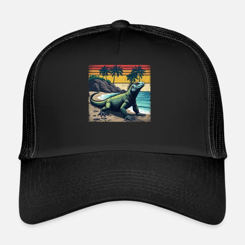Lizards Reptile Islands Trucker Cap