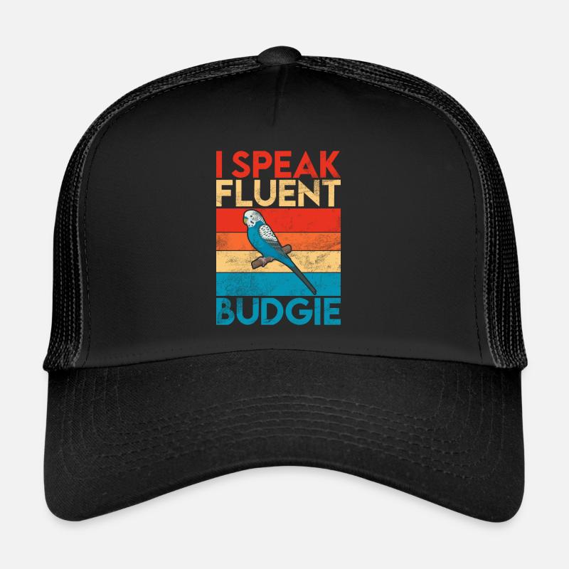 Cadeau de perruche Casquette trucker 