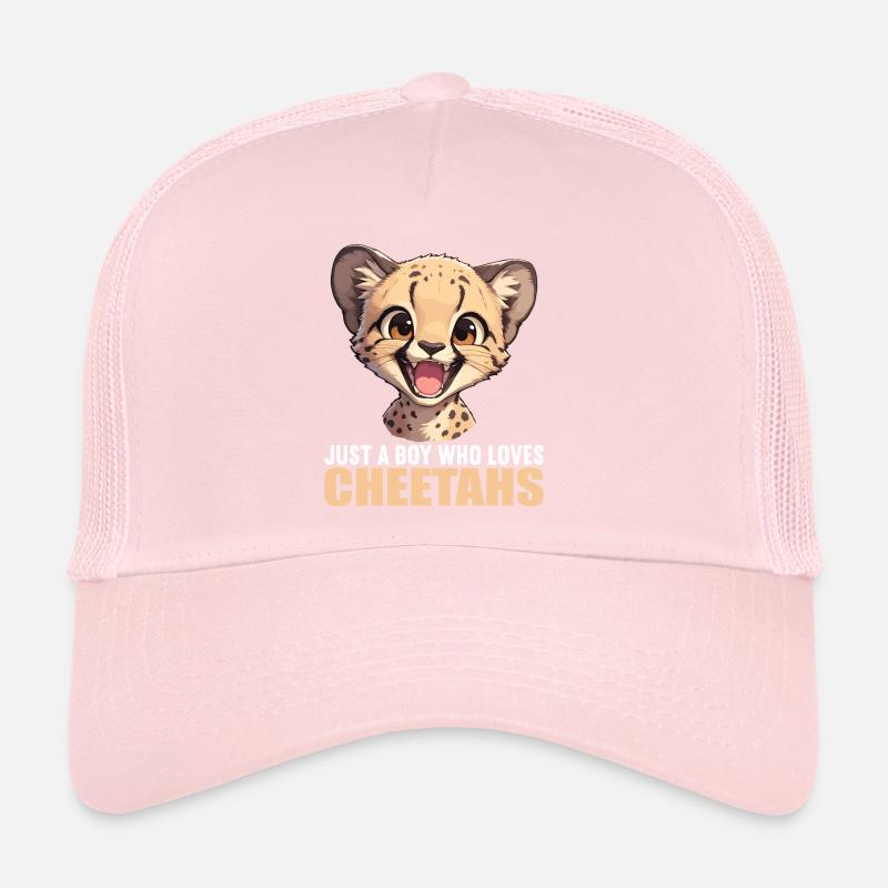 Cheetah Geparde Gepard Trucker Cap