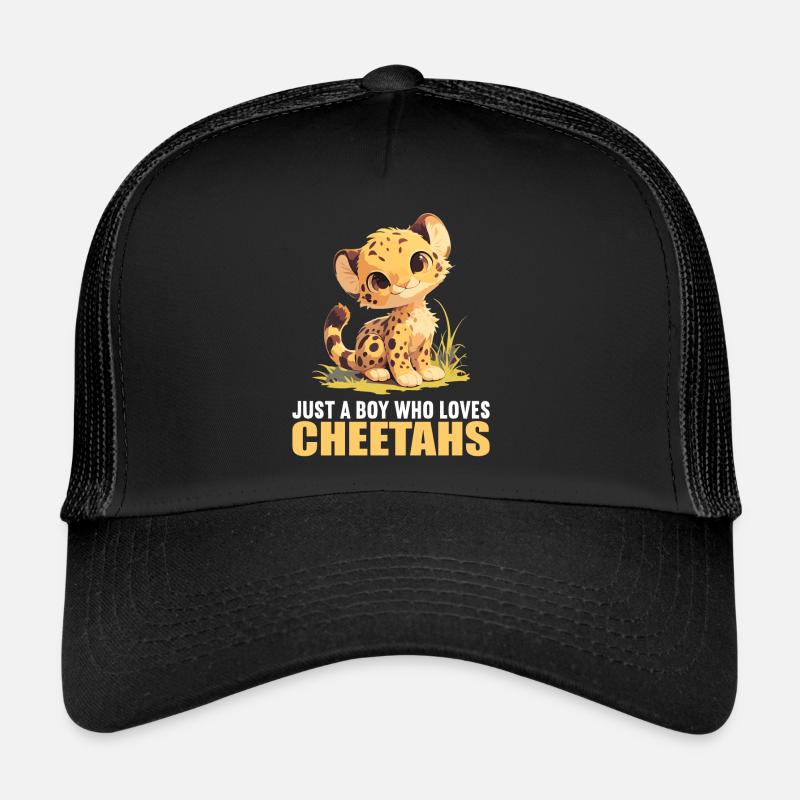 Cheetah Geparde Gepard Trucker Cap