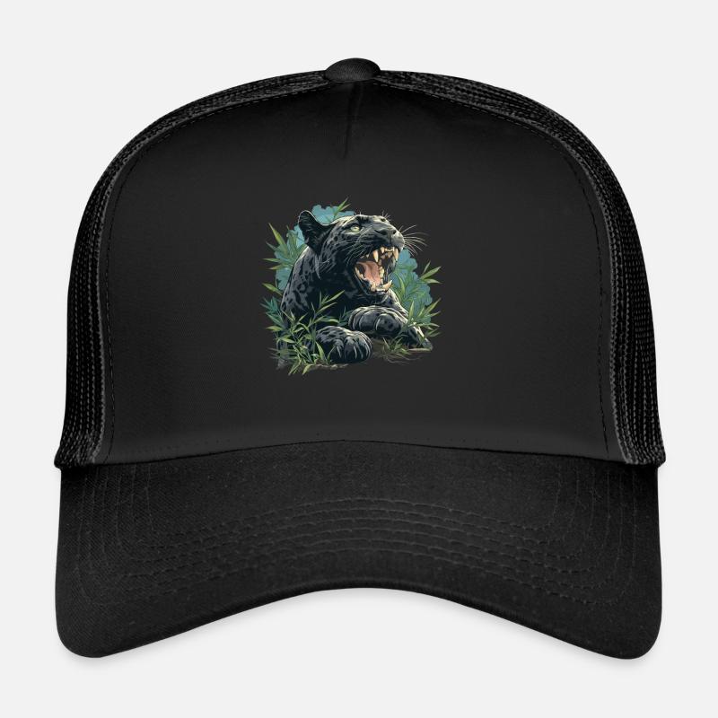 Panthers Panther - Trucker Cap - black/black