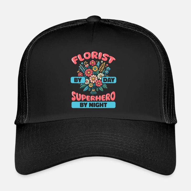 Fleuriste Fleuriste Fleuriste Casquette trucker 