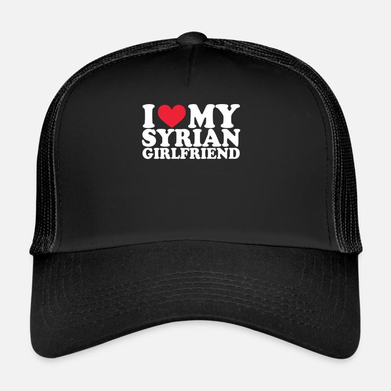Syrian Girlfriend Girlfriend Relationship Couple Dear Trucker Cap