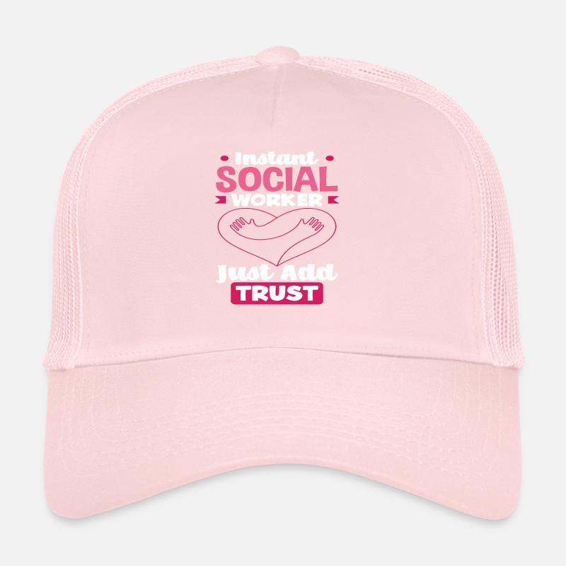 Instant Sozialarbeiter Einfach Vertrauen Trucker Cap