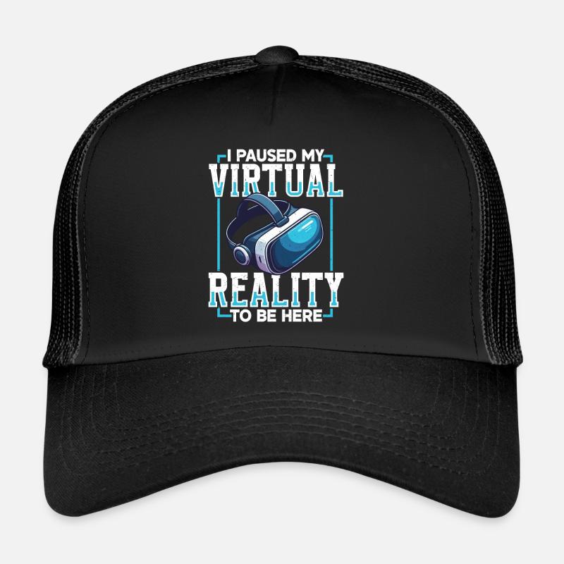 Virtual Reality Athlet Witzer VR Gamer Headset Trucker Cap