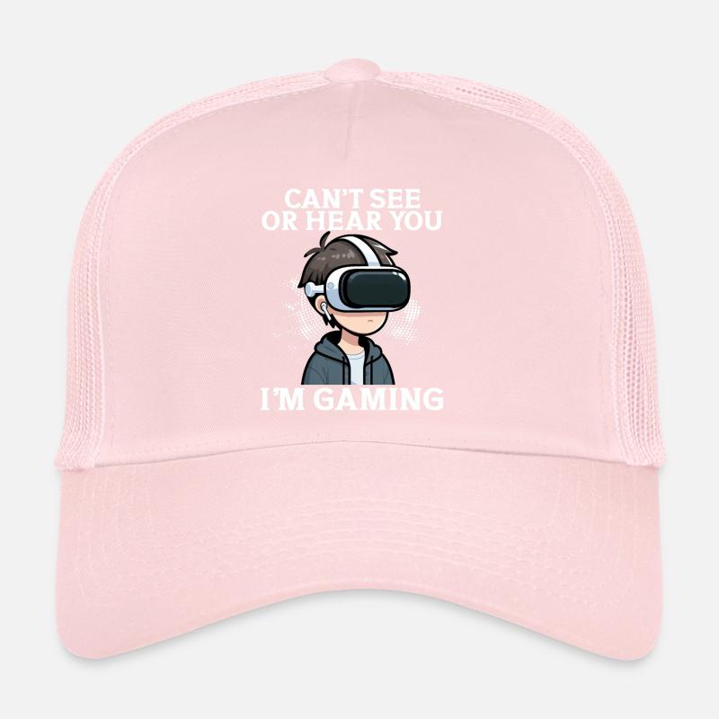 Virtual Reality Athlet Witzer VR Gamer Headset Trucker Cap