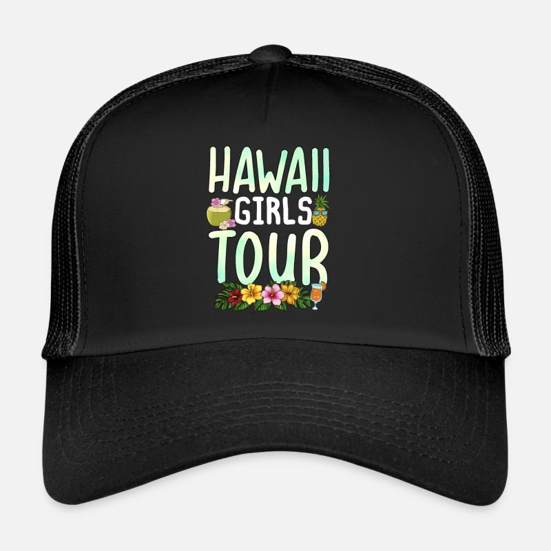 Visite des filles d’Hawaï Casquette trucker 