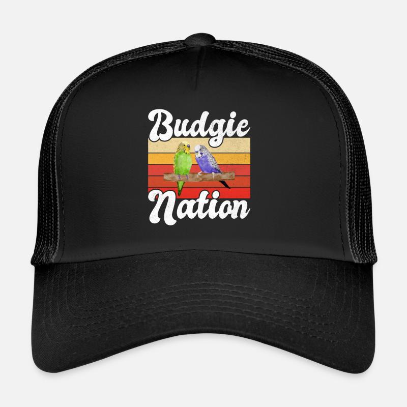 Budgie Gift Trucker Cap