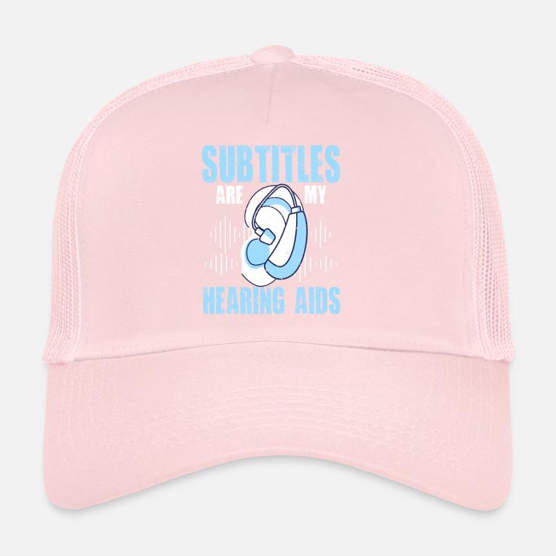 Deaf Pride ASL Sign Language Trucker Cap