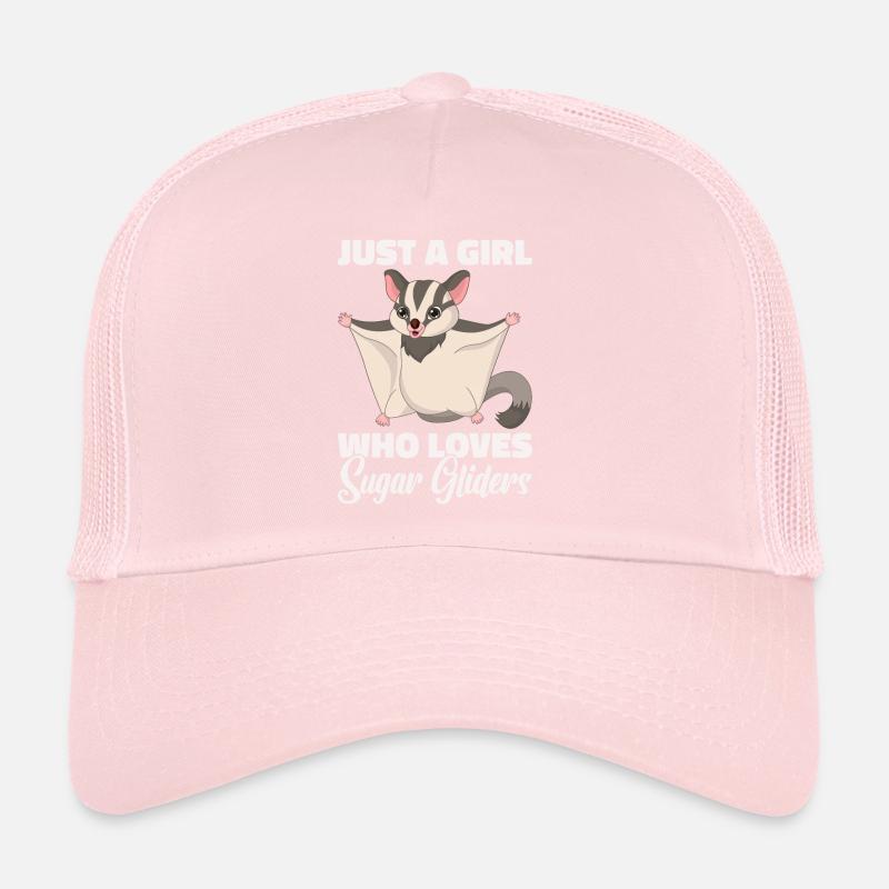 Flughörnchen Suger Glider Kurzkopfgleitbeutler Trucker Cap