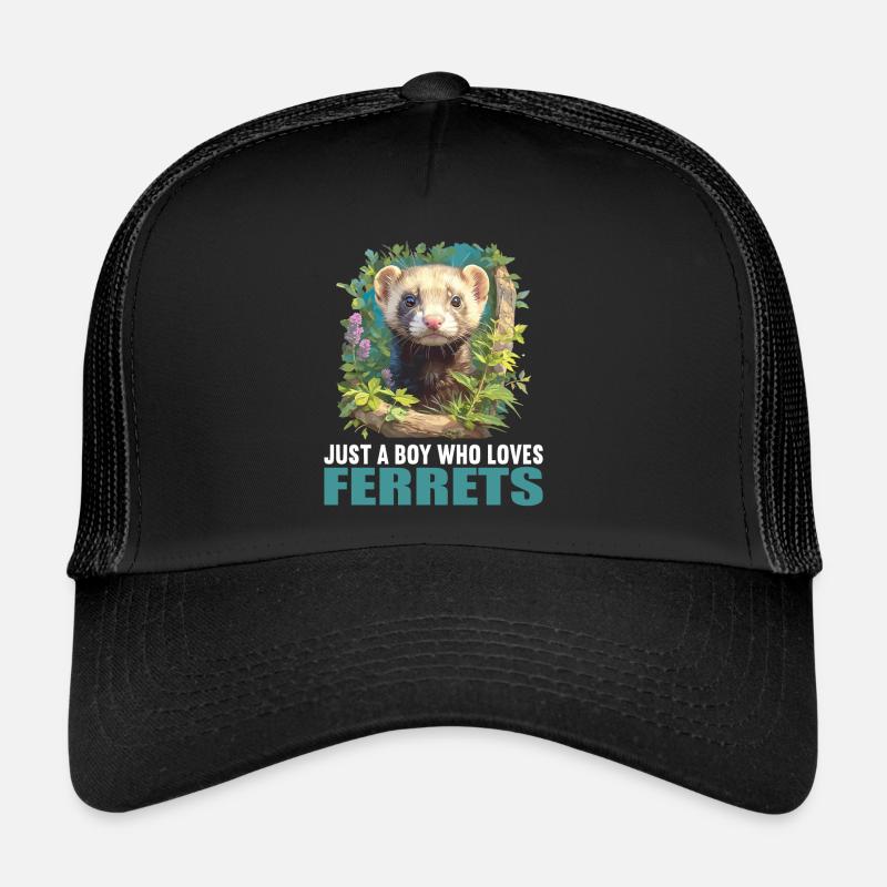 Ferret Frettchen Trucker Cap