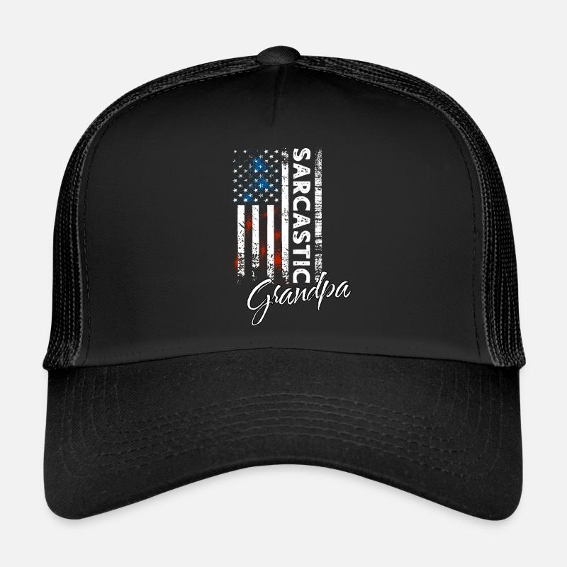 Papi sarcastique Casquette trucker 