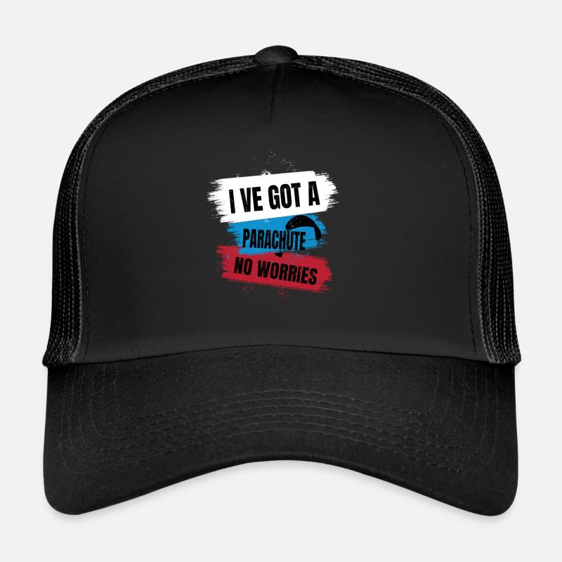 Solitude dans le ciel – Parapente Casquette trucker 