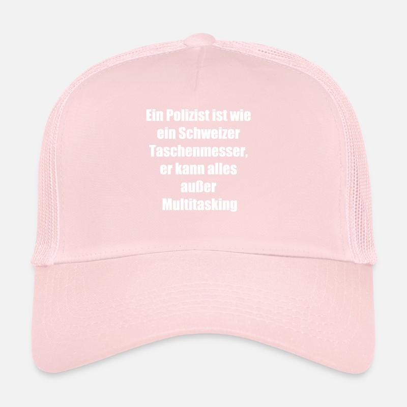 Multitasking Polizist Geschenk Trucker Cap