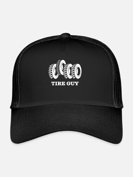 Tire Guy Tire Wheels Wheel Replacement - Trucker Cap - black/black - Front