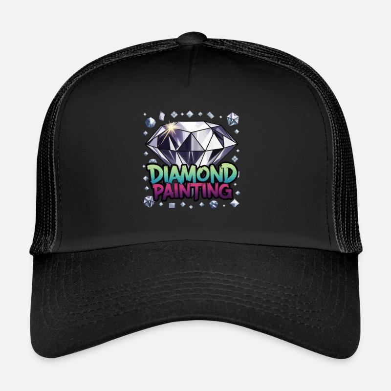 Peinture au diamant Diamond Painter Casquette trucker 