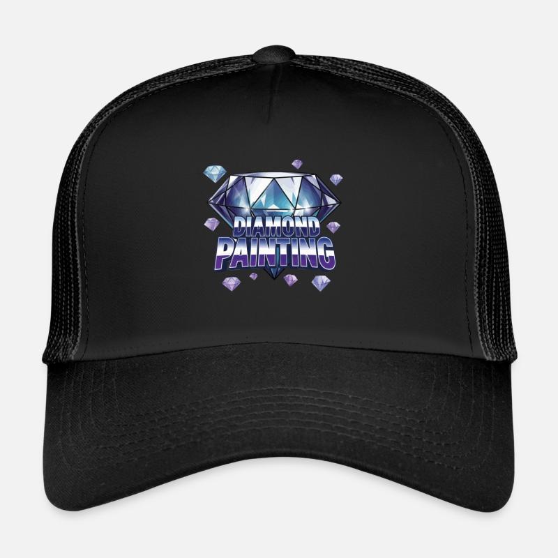Diamond Painting Diamond Painter Trucker Cap