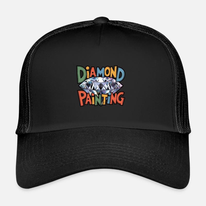 Diamond Painting Diamond Painter Trucker Cap