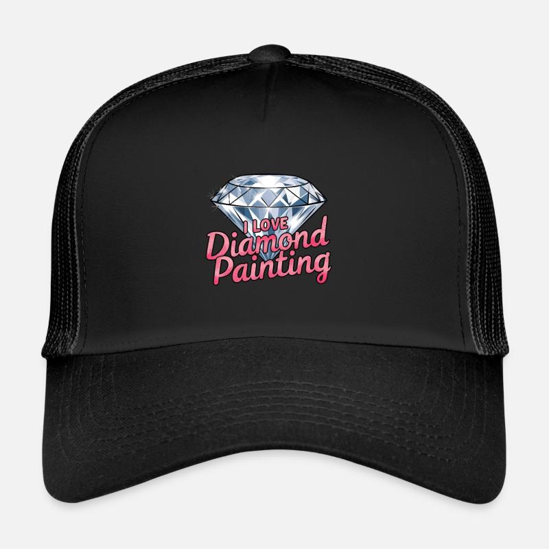 Peinture au diamant Diamond Painter Casquette trucker 