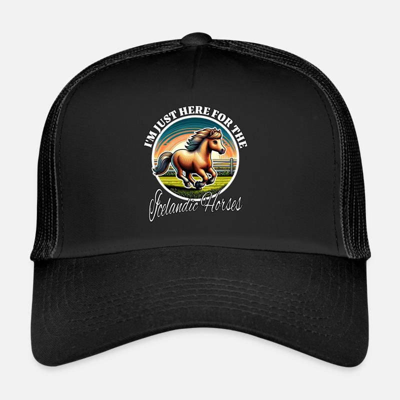 Lustige Isländer Pferd Sprüche Trucker Cap