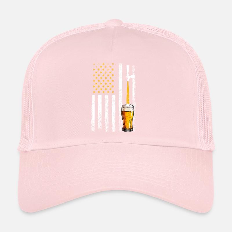 Crafbeer american flag, brewing Trucker Cap