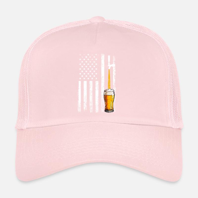 Crafbeer american flag, brewing Trucker Cap