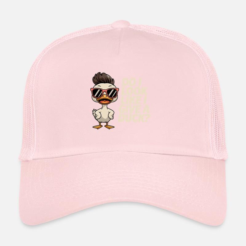 Funny duck saying Trucker Cap
