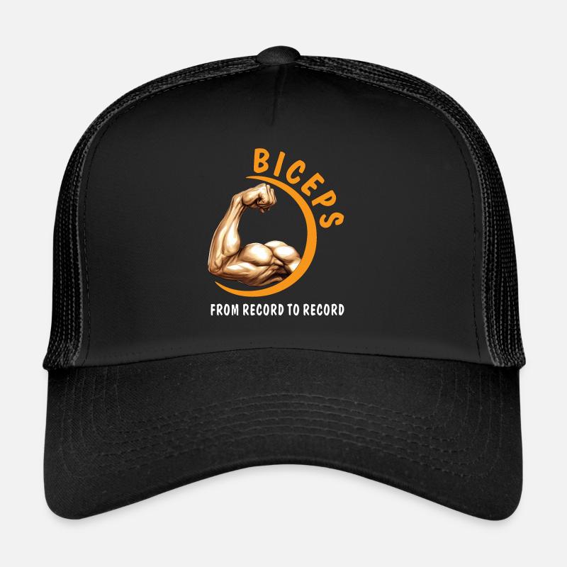 BICEPS D’UN RECORD À L’AUTRE Casquette trucker 
