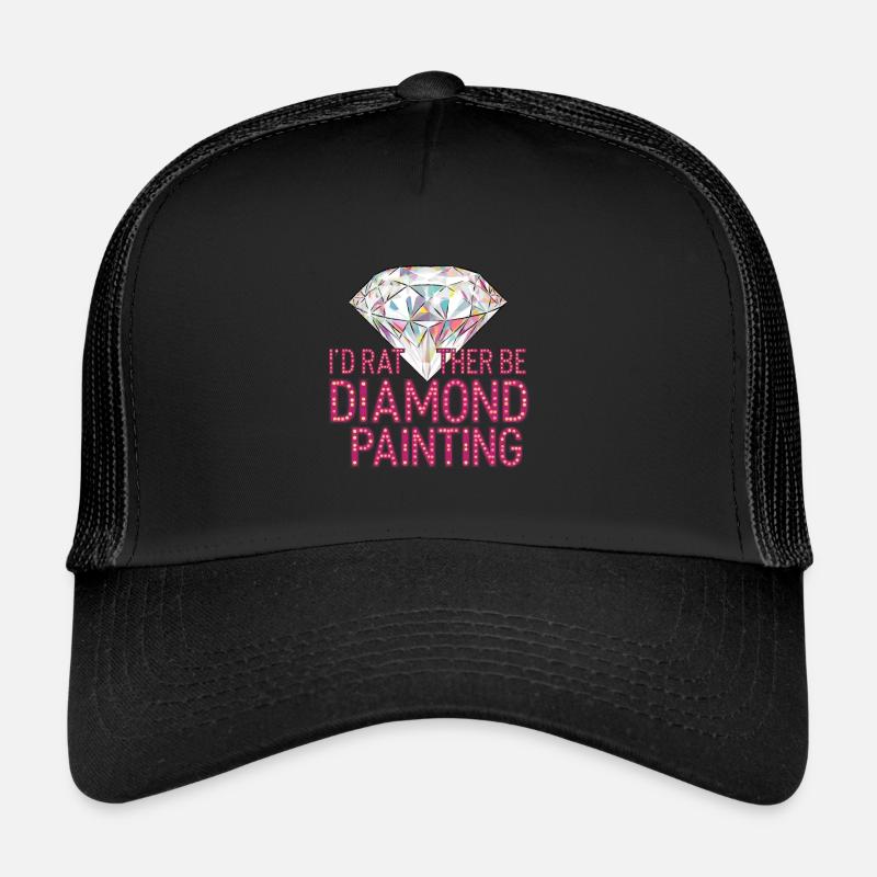 Diamond Painting Diamond Painter Trucker Cap