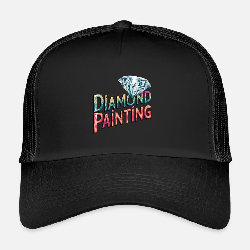 Diamond Painting Diamond Painter Trucker Cap