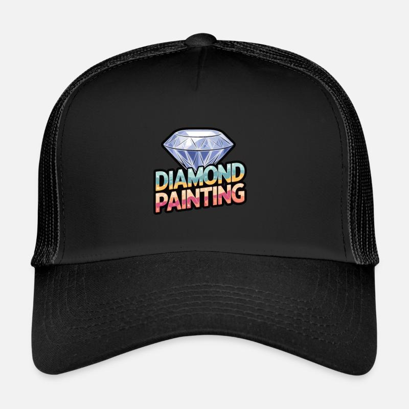 Diamond Painting Diamond Painter Trucker Cap