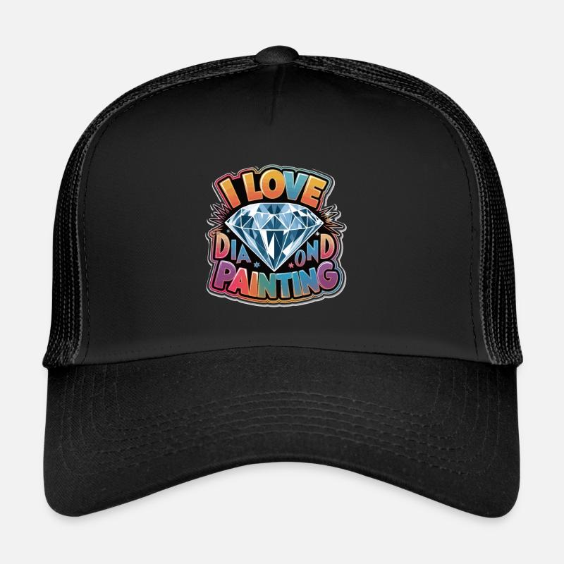 Diamond Painting Diamond Painter Trucker Cap