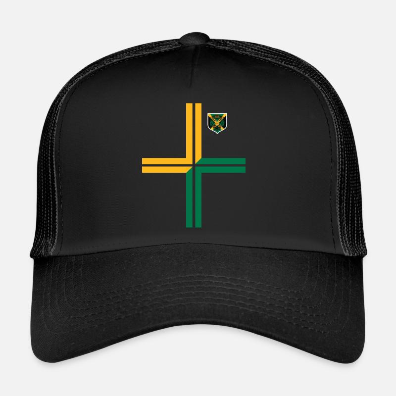 Jamaïque Jamaïque Rasta Raggea Drapeau Rastafari Casquette trucker 