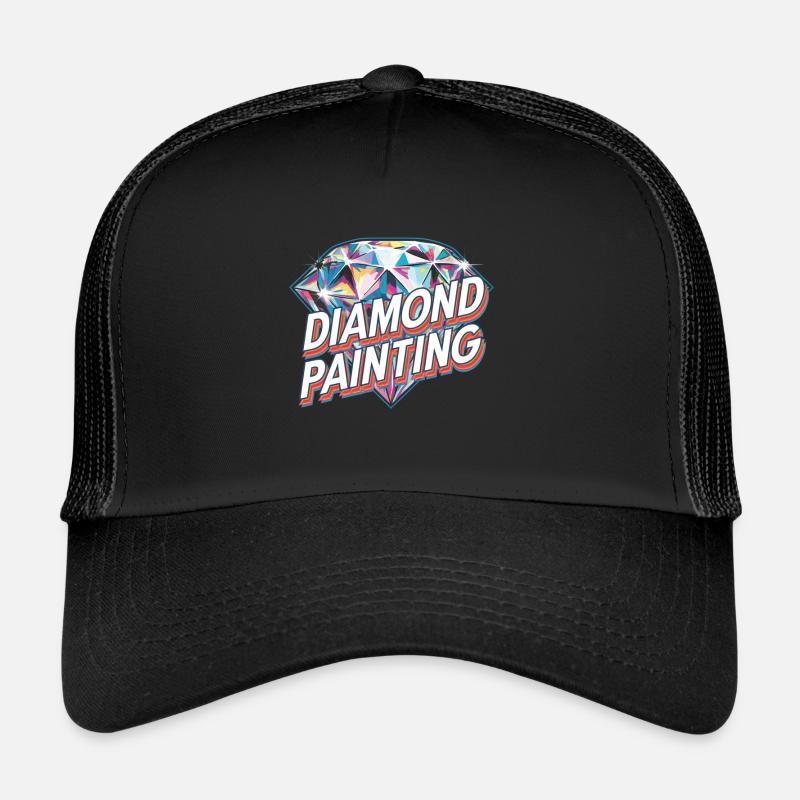 Peinture au diamant Diamond Painter Casquette trucker 