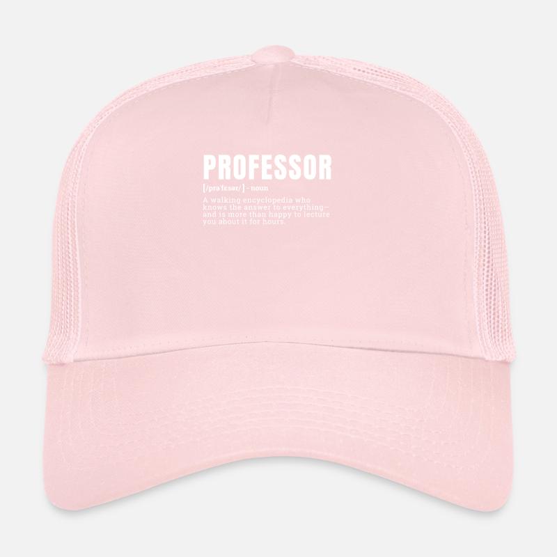 Drôle Professeur Définition Enseignants Profession Casquette trucker 