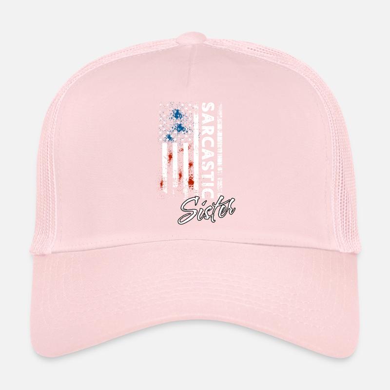 Sarcastic Sister Trucker Cap