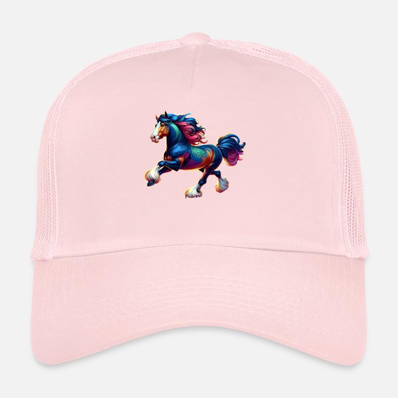 Cheval Shire Pferd Casquette trucker 