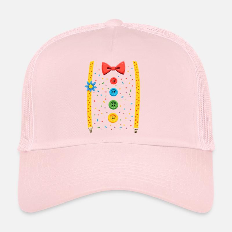 Clown Top Carnaval Costume Cirque Bouffons Casquette trucker 