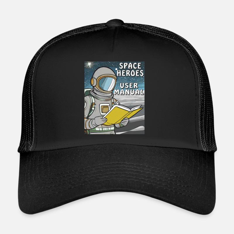 LIVRE D’ASTRONAUTE SPACE HERO MANUEL D’UTILISATION Casquette trucker 
