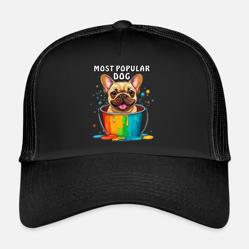FRENCHIE MOST POPULAR DOG Trucker Cap