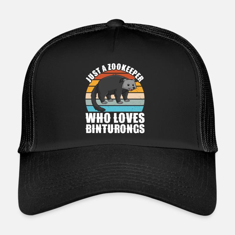 Binturong raton laveur ours rampant chat rampant Casquette trucker 