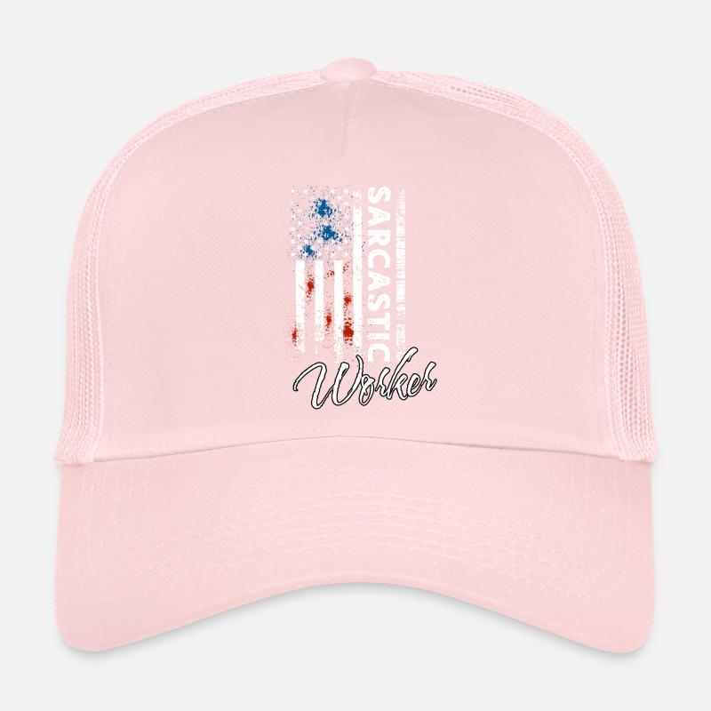 Sarcastic Worker Trucker Cap